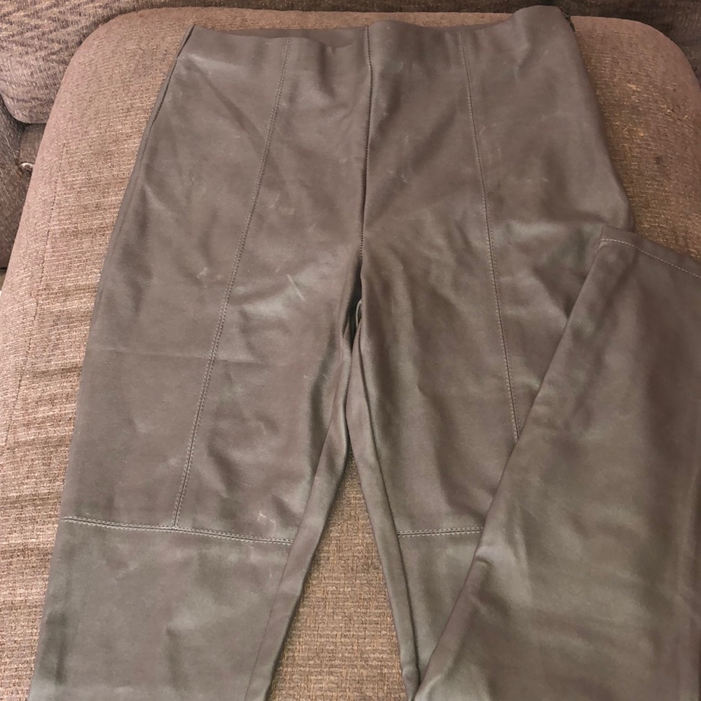 Faux-Leather pants